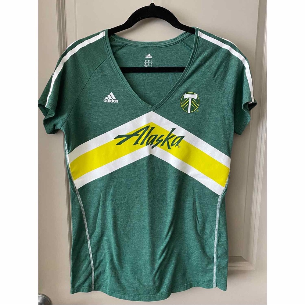 Alaska Airlines Timbers V Neck Tee